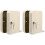 2Pcs Key Cabinet Storage Box Locking Wall Mount Safe 20 Position 2