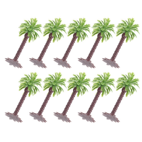 30St Mini Palmboom Model Plastic Groen Voor & Huisdecor 2