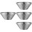 4Pcs Multi-Function Dessert Bowl Salad Container Fruit Snack Bowl 8