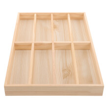 4Pcs Wooden Sunglasses Organizer Storage Case Display Tray