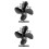 2Pcs Heat Powered Fireplace Fan With Overheat Protection 5