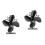 2Pcs Heat Powered Fireplace Fan With Overheat Protection 4
