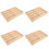 4Pcs Wooden Sunglasses Organizer Storage Case Display Tray 7