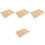 4Pcs Wooden Sunglasses Organizer Storage Case Display Tray 5