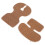 4Pcs Stroller Cooling Pad Soft Breathable Liner 1
