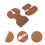 4Pcs Stroller Cooling Pad Soft Breathable Liner 11
