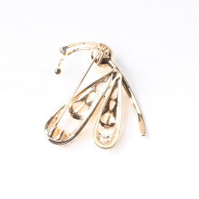 2 Pcs Rhinestone Brooch Elegant Design For Bride Wedding Attire