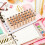 120 Pcs Diy Craft Stamps Alphabet Number Scrapbook Diary Notebook 4