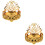 2Pcs Lotus Tea Light Candle Holder Desktop Decorative Vintage Stand 8