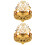2Pcs Lotus Tea Light Candle Holder Desktop Decorative Vintage Stand 7