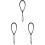 3 Pcs Comfortable Saxophone Neck Strap Lanyard 2