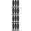 200 Pcs Plastic Breakaway Clasp Bead Barrel Connectors For Lanyards 10