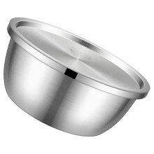 3 Sets Stainless Steel Mixing Bowls With Lid For Kitchen Use