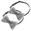 4 Pcs Kids Bow Tie: Sparkly Rhinestones Pre-Tied Adjustable 1