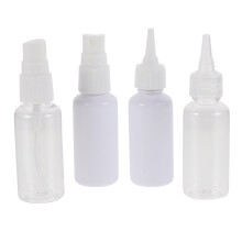 8 Pcs Plastic Dispensing Bottles For Ear Picking (Transparent)