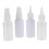 8 Pcs Plastic Dispensing Bottles For Ear Picking (Transparent) 1