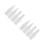 8 Pcs Plastic Dispensing Bottles For Ear Picking (Transparent) 7