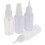 8 Pcs Plastic Dispensing Bottles For Ear Picking (Transparent) 2