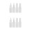 8 Pcs Plastic Dispensing Bottles For Ear Picking (Transparent) 6