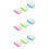 9 Pcs Removable Suction Cleaning Brush For Forks And Chopsticks 8