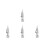 4Pcs Plastic Flagpole Topper Finial For Outdoor Use 7
