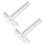 8 Pcs Acrylic Clear T Ruler For Crafting Drafting And Framing 1