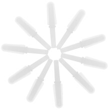 30Pcs Beekeeping Pens Beige Plastic for Honey and Royal Jelly
