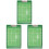 3Pcs Football Coaches Dry Erase Competition Board 4