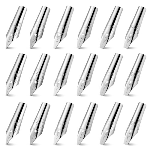 120 Pcs Pen Nibs For Fountain Pens Calligraphy Replacement