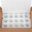 caja espuma 40 huecos huevos cartón reutilizable 8