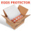 caja espuma 40 huecos huevos cartón reutilizable 9