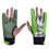 par de guantes bowling l verde antideslizantes transpirables 5