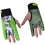 par de guantes bowling l verde antideslizantes transpirables 8