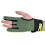 par de guantes bowling l verde antideslizantes transpirables 11