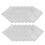 200 Pcs Bathroom Floor Drain Sticker Hair Strainer Filter 3