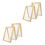 4 Pcs Wooden Paper Making Screen Mould Deckle Frame For Diy Craft 6