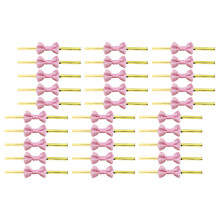 400 Pcs Twist Tie Bows Reusable Packing Ties For Bread Treats Wedding