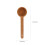 2 Pcs Coffee Scoop Wooden Measuring Spoon (Khaki) 11