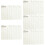 5Pcs Paper Yearly Planner Calendar All Year Organizer 10