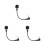 3Pcs Mini 3.5Mm Flexible Microphone For Pc Laptop Skype 7