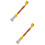 2Pcs Kitchen Brush With For Cleaning Kitchen Bathroom Garage 9