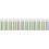 3Pcs 4 Books Long Transparent Highlight Strip Portable Page Markers 6