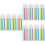 3Pcs 4 Books Long Transparent Highlight Strip Portable Page Markers 8