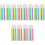 3Pcs 4 Books Long Transparent Highlight Strip Portable Page Markers 5