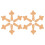 60St Compact Kruis Khaki Decor Hand Kruis Ornamenten 3