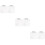6 Pcs Professional Makeup Palettes For Foundation Eyeshadow Powders 9
