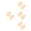 12 Pcs Woven Daisy Macrame Wall Hanging Boho Decor For Kids Room 15Cm 10