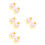 12 Pcs Woven Daisy Macrame Wall Hanging Boho Decor For Kids Room 15Cm 9