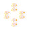 12 Pcs Woven Daisy Macrame Wall Hanging Boho Decor For Kids Room 15Cm 11