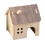 3Pcs Wooden Hamster Hideaway Hut For Mice And Hedgehogs 2